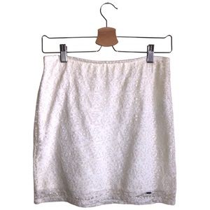 Hollister Lace Mini Skirt